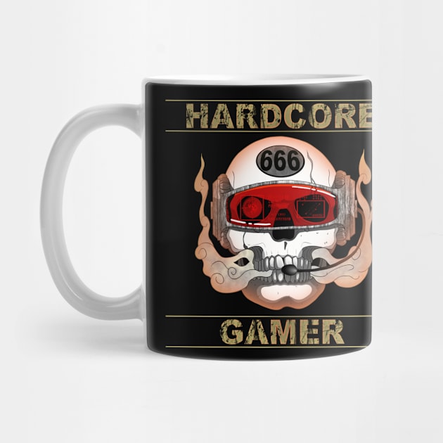 Hardcore Gamer by Nogh.art